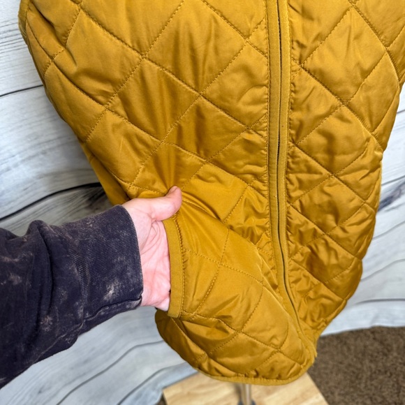 Old Navy Mustard Quilted Vest - Picture 3 of 4